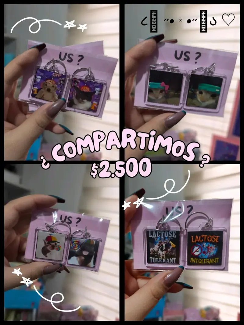 Llaveros para compartir - 3