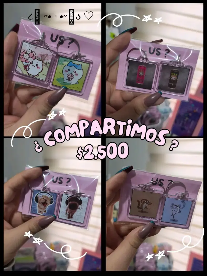 Llaveros para compartir - 6