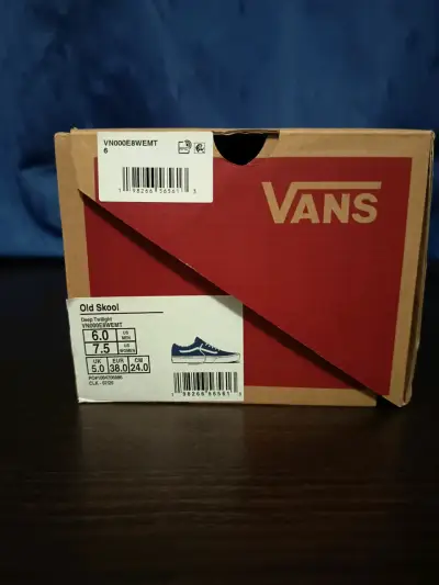 Zapatillas Vans Old Skool Azul Talla 38 - miniatura 4