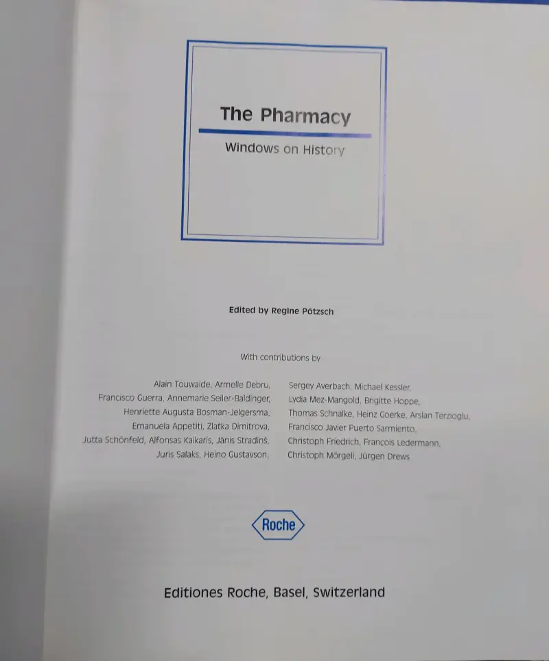 Libro The Pharmacy Windows on History - 2