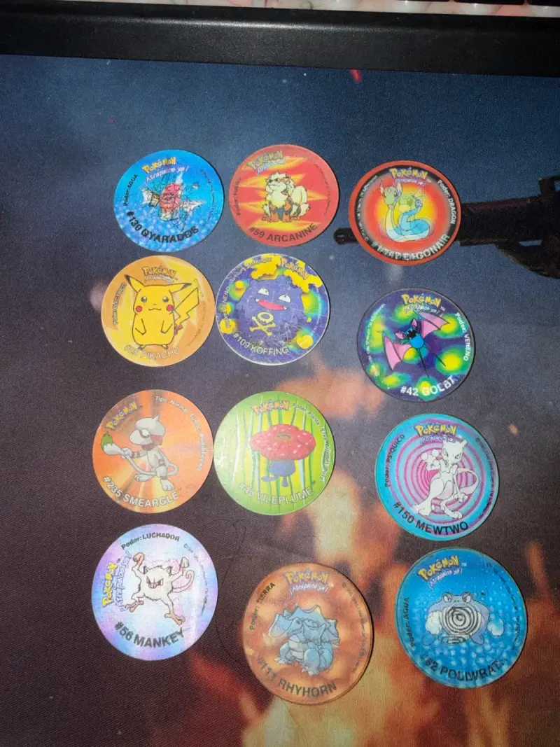 Colección de Tazos Pokémon Vintage - 3