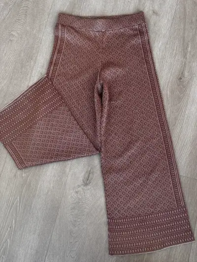 Pantalones anchos estampados Zara - miniatura 5