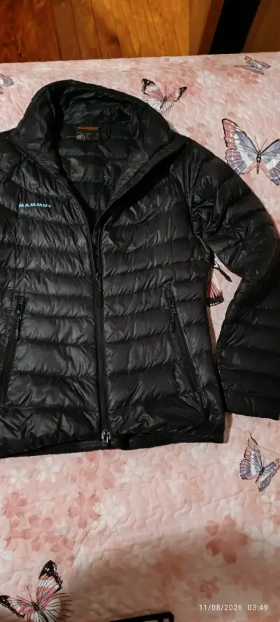 Chaqueta de plumas negra Mammut para mujer - miniatura 2