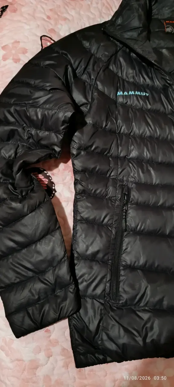 Chaqueta de plumas negra Mammut para mujer - 3