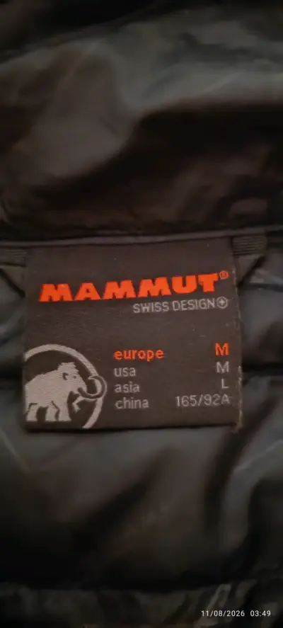 Chaqueta de plumas negra Mammut para mujer - miniatura 5