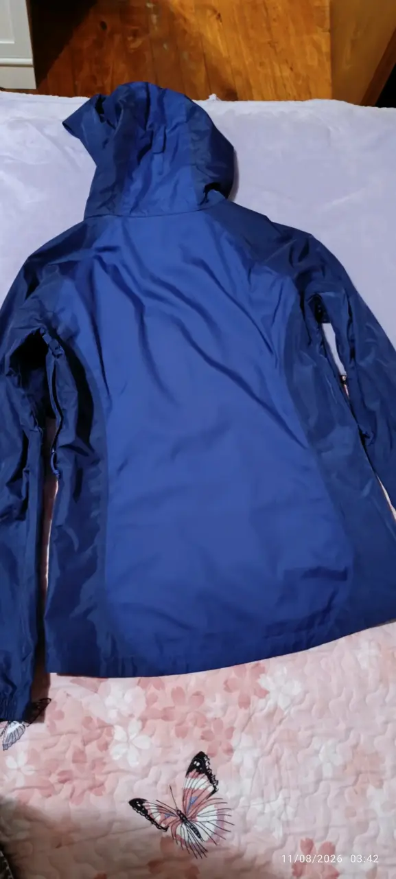 Chaqueta impermeable azul Columbia para mujer - 2
