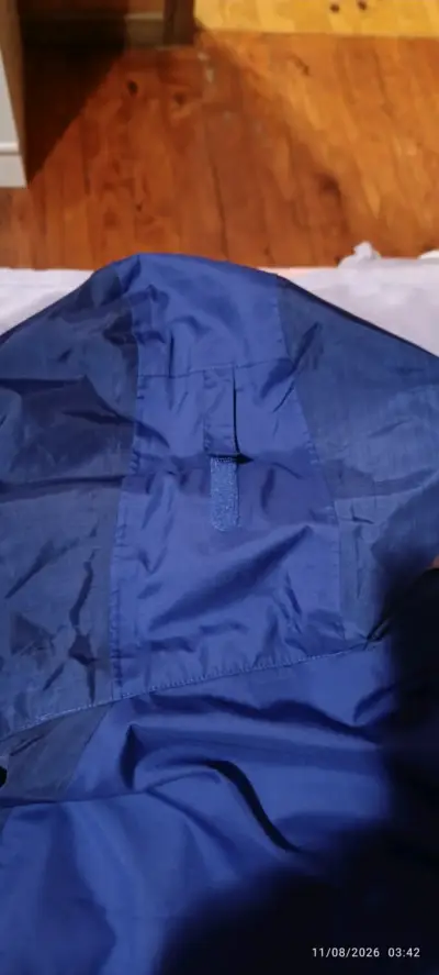 Chaqueta impermeable azul Columbia para mujer - miniatura 4