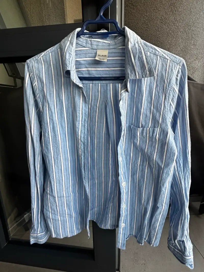Blusa de rayas azul Blair mujer - 3