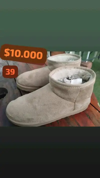 Botas de invierno negras y marrones para mujer - miniatura 3