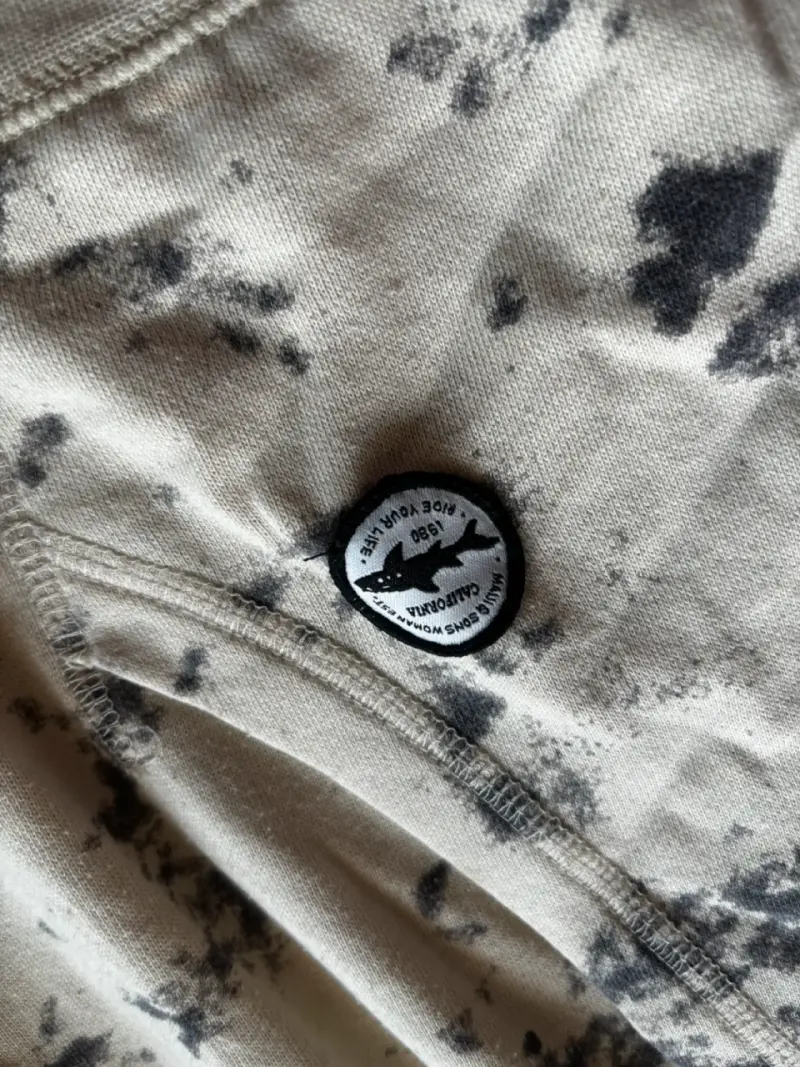 Polerón con capucha tie-dye unisex oversize - 3