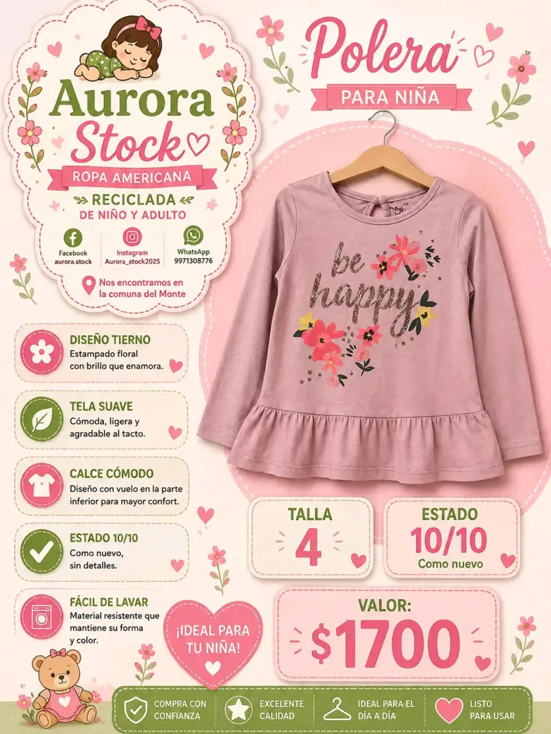 Camisa Polo Ralph Lauren para niño talla 7 - 3