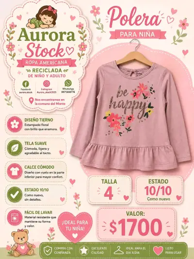 Camisa Polo Ralph Lauren para niño talla 7 - miniatura 3