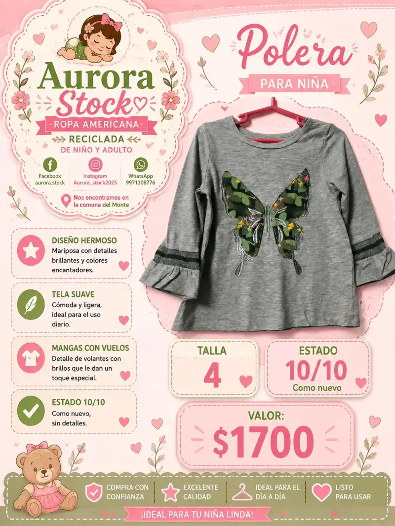 Camisa Polo Ralph Lauren para niño talla 7 - 5