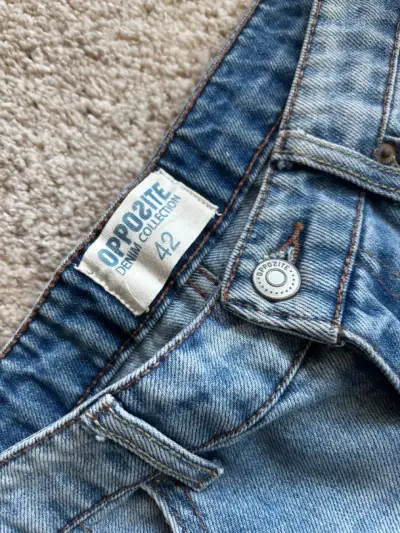 Shorts de mezclilla Opposite para mujer talla 42 - miniatura 1