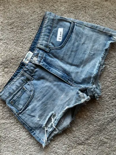 Shorts de mezclilla Opposite para mujer talla 42 - miniatura 2