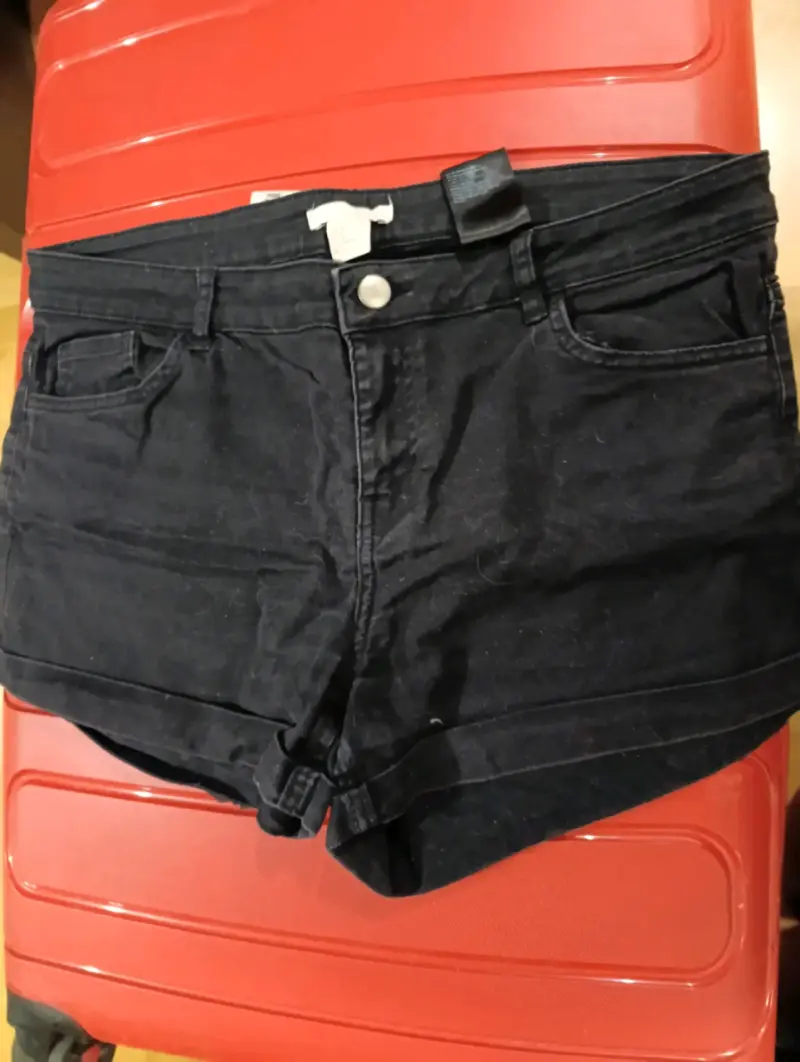 Pantalones de mezclilla negros talla 40 - 1