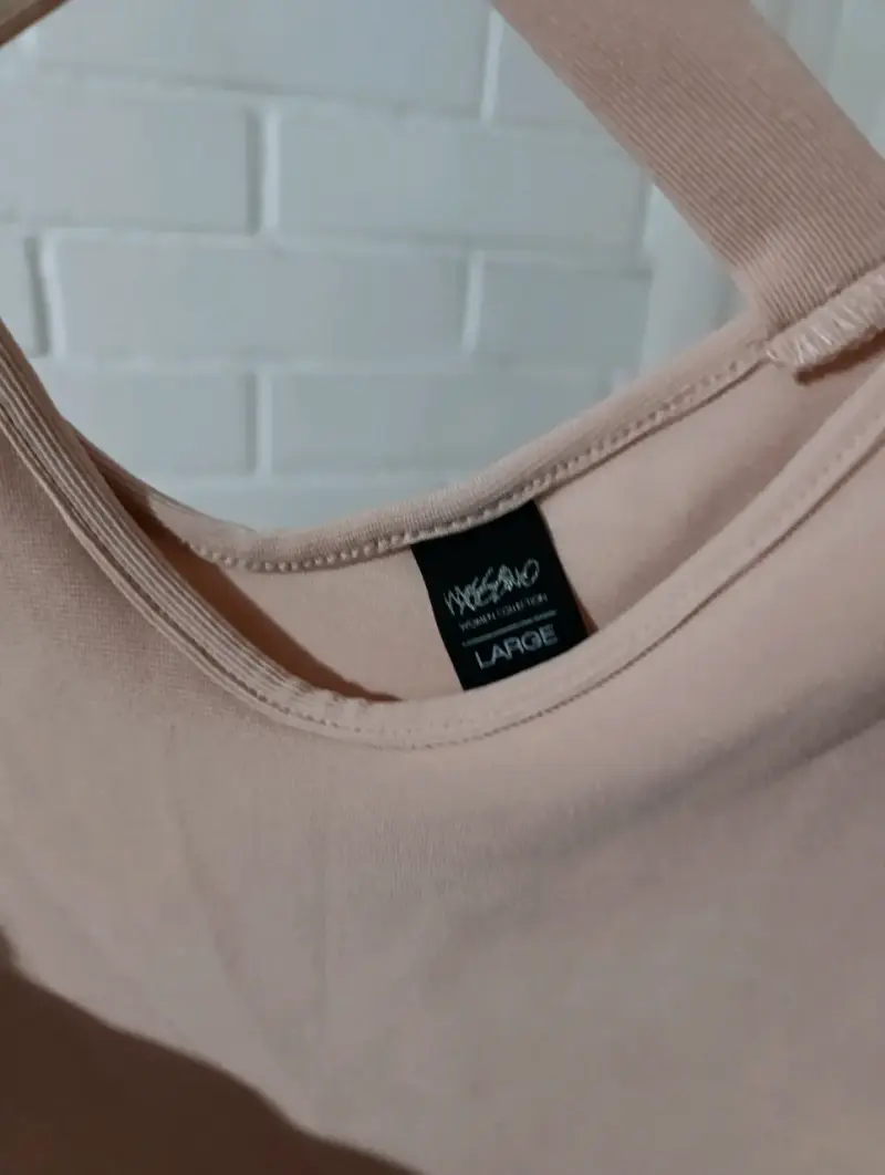 Top sin mangas rosa Mossimo talla L - 2