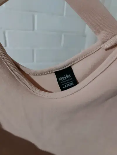 Top sin mangas rosa Mossimo talla L - miniatura 2