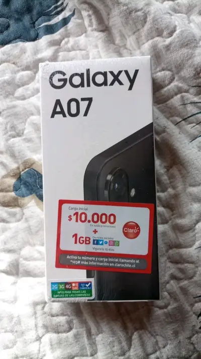 Smartphone Samsung Galaxy A07 nuevo con carga inicial - miniatura 1