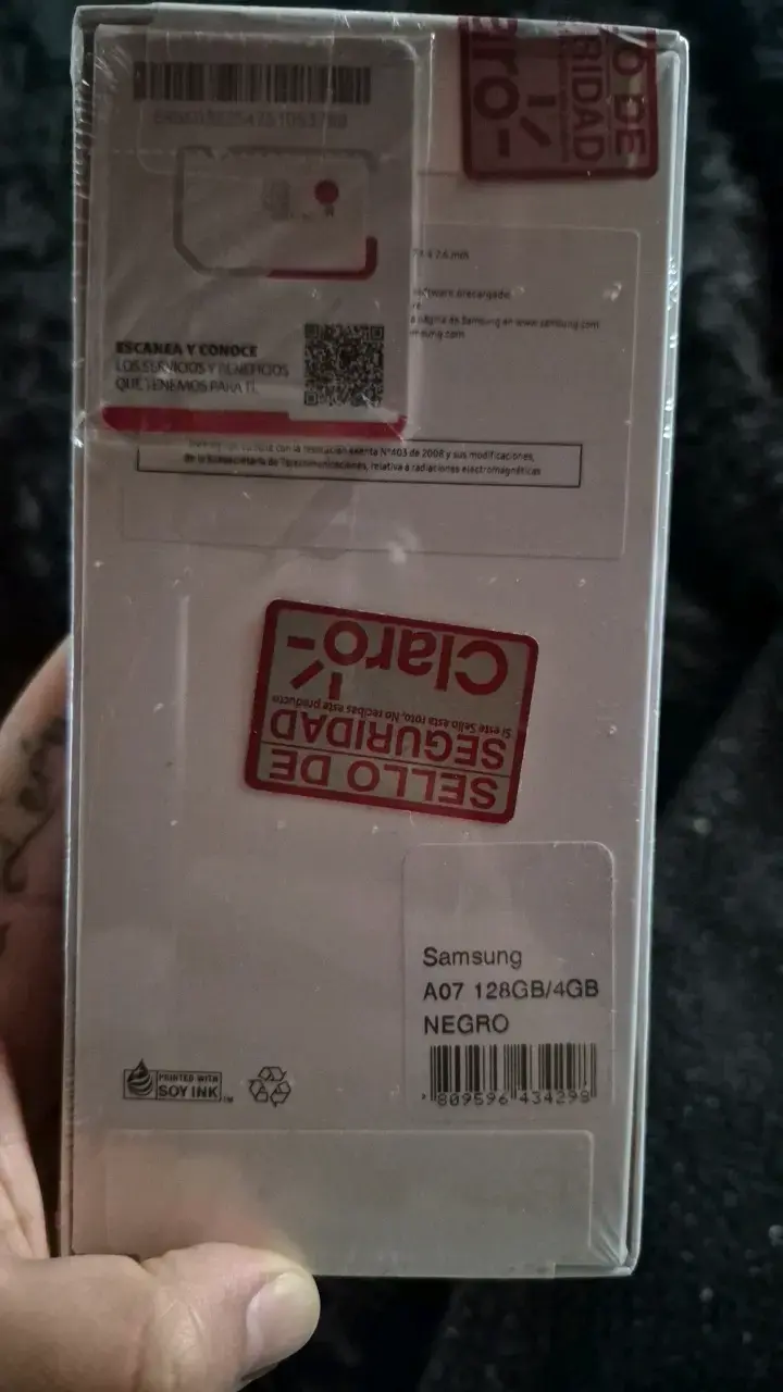 Smartphone Samsung Galaxy A07 nuevo con carga inicial - 2