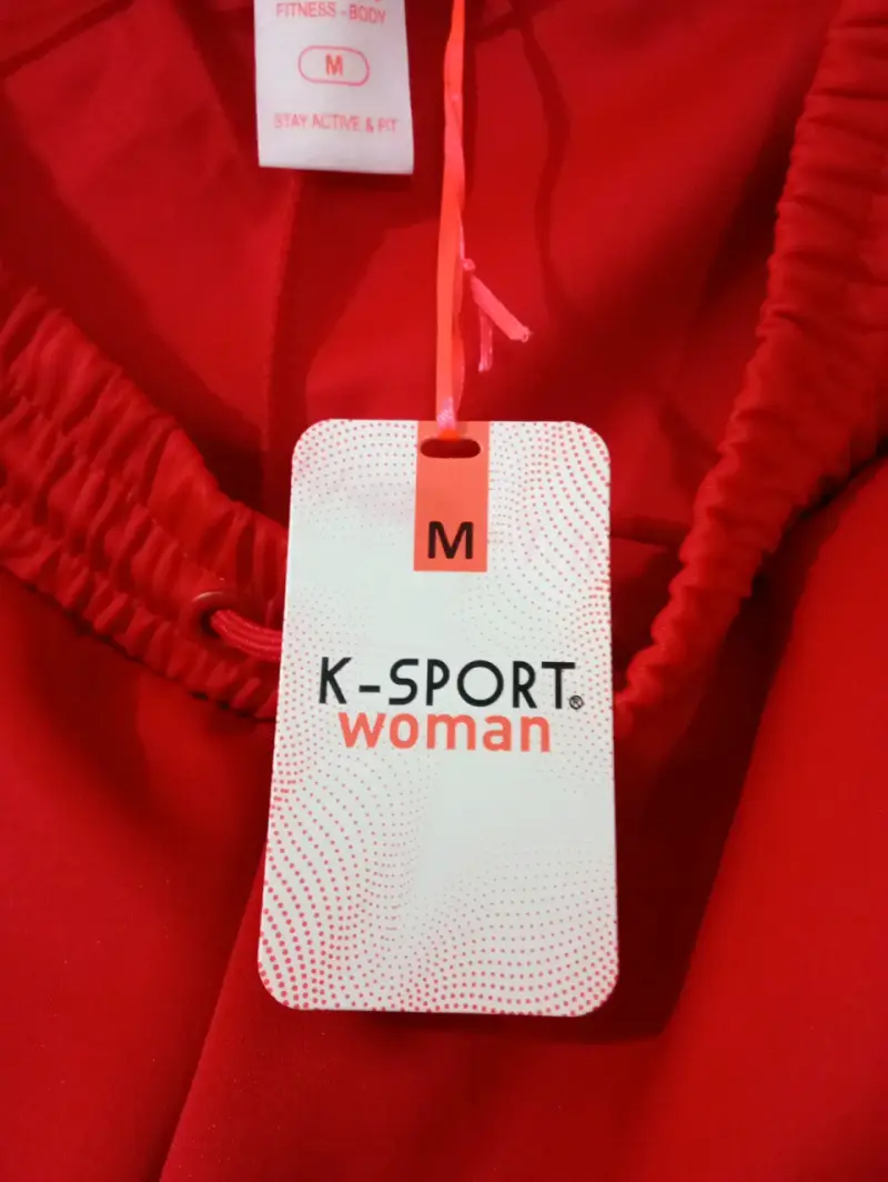 Pantalones deportivos rojos para mujer K-Sport - 2