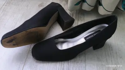 Zapatos de tacón negro Varsavia Viamara - miniatura 3