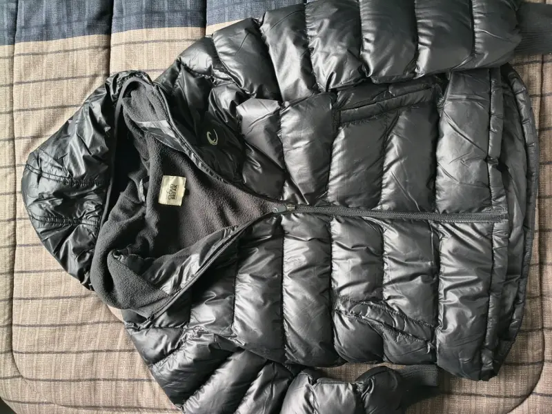 Chaqueta acolchada negra talla 16Cloud Break - 1