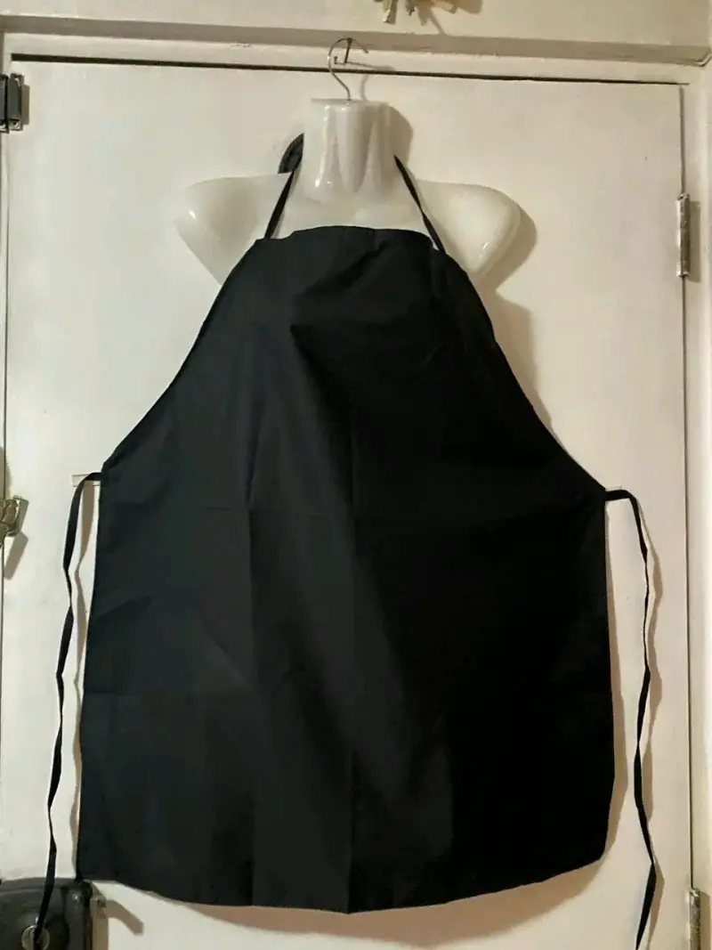 Delantal negro  resistente impermeable - 2
