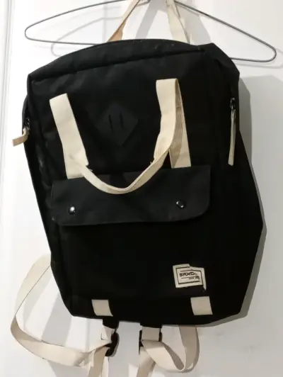 Mochila Saxoline verde con múltiples bolsillos - miniatura 3