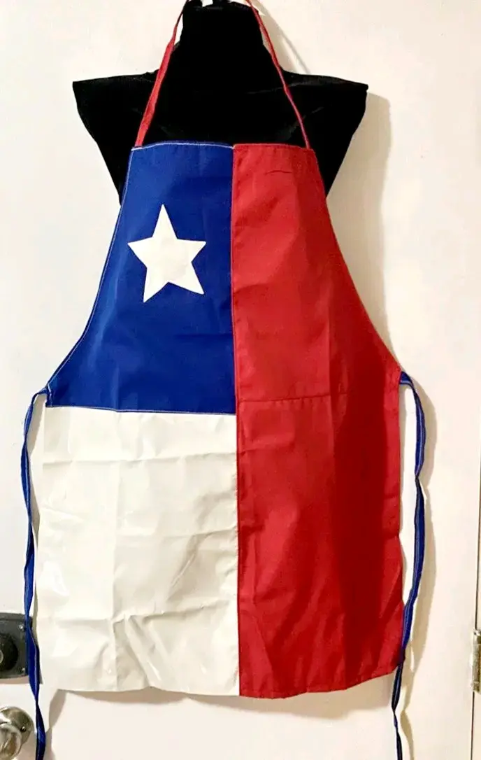 Delantal con diseño de bandera chilena - 2