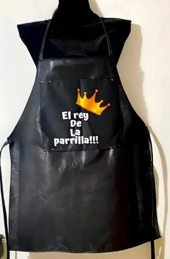Pechera ecocuerode cocina 'El Rey de la Parrilla' - 2