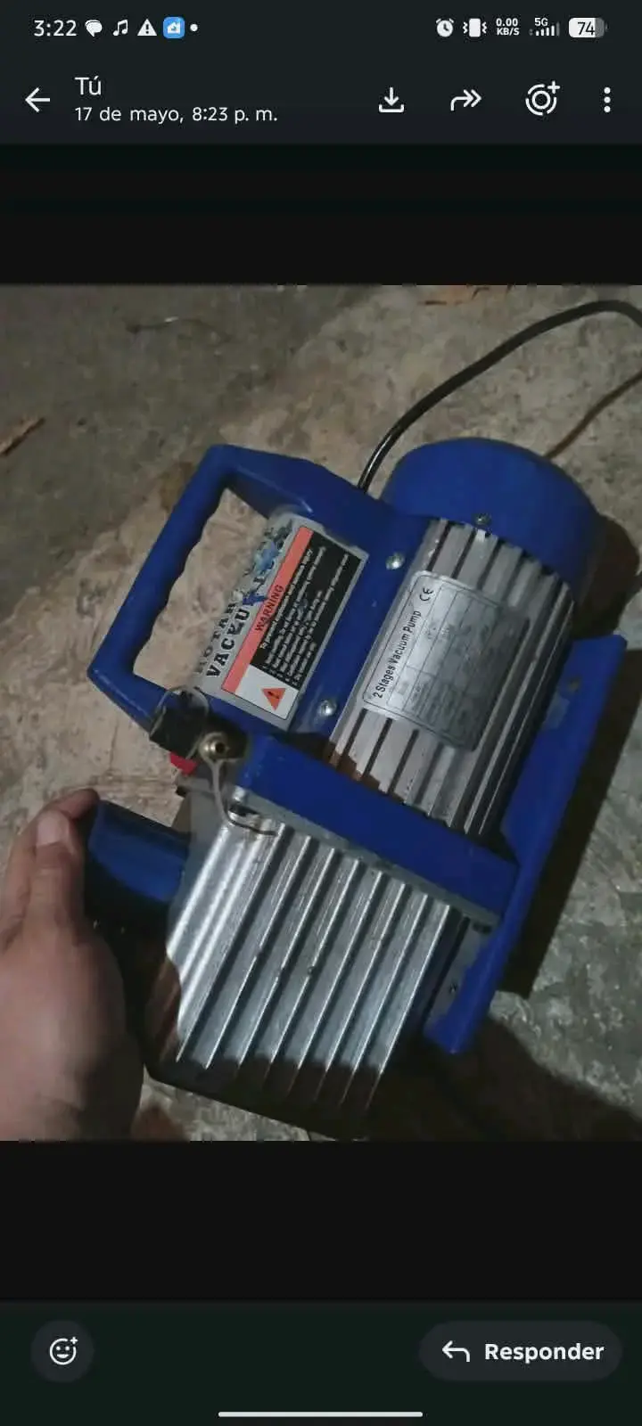 Bomba de vacío 7 CFM 2 etapas Montermic 2026 - 1
