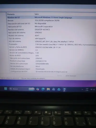 Laptop Lenovo con Windows 11 y batería recargable - miniatura 2