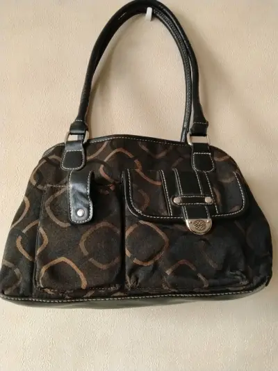 Cartera de cuero marrón Relic Brand - miniatura 4