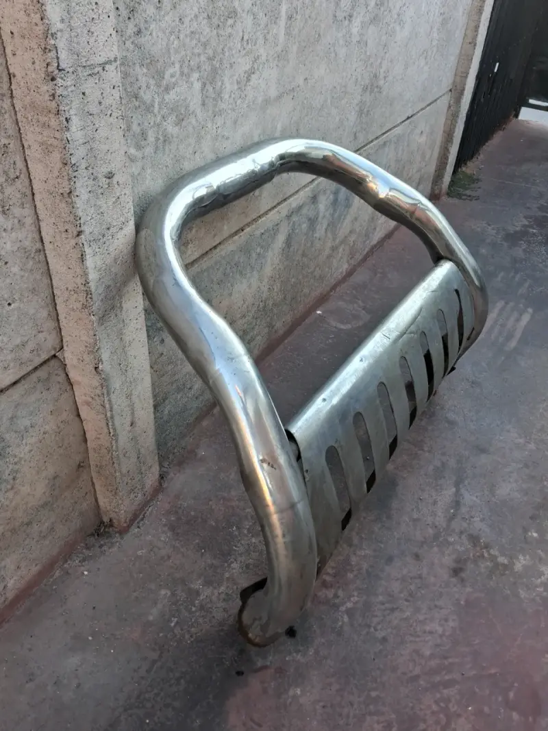 Parachoques delantero de acero inoxidable para camioneta - 3
