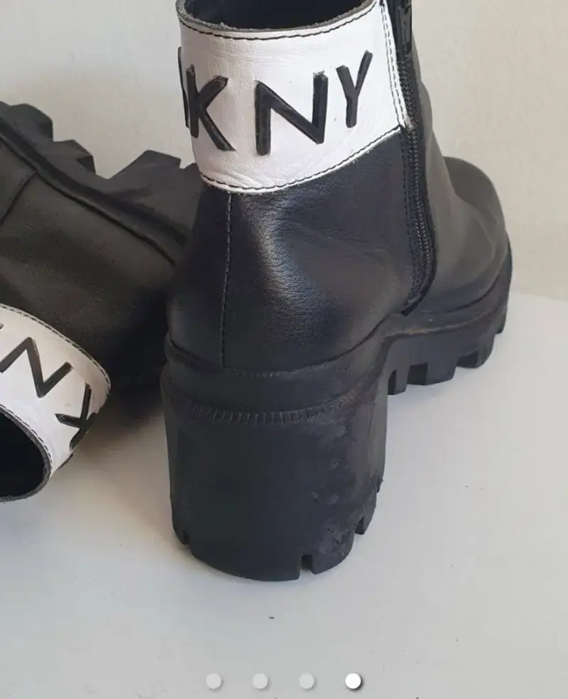 Botines de cuero negro RICKY SARKANY SKNY - 3