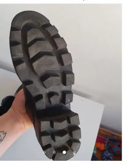 Botines de cuero negro RICKY SARKANY SKNY - miniatura 4