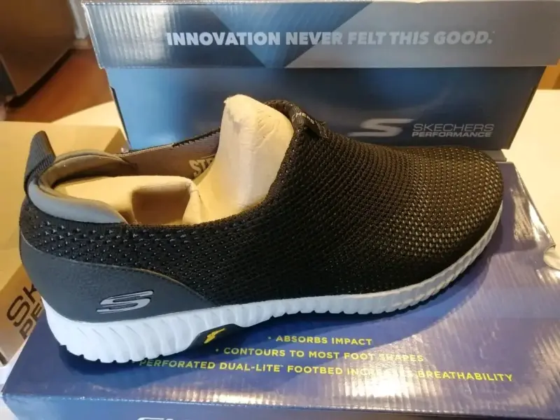 Zapatillas Skechers Go Run Motion Hombre Blancas - 4