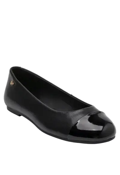 Zapatos planos negros 16 HRS para mujer - miniatura 2