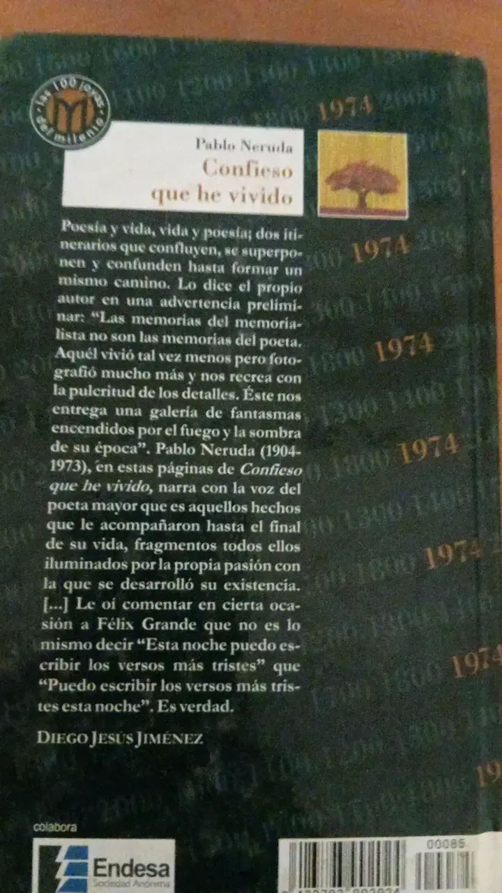 Libro 'Confieso que he vivido' de Pablo Neruda - 2