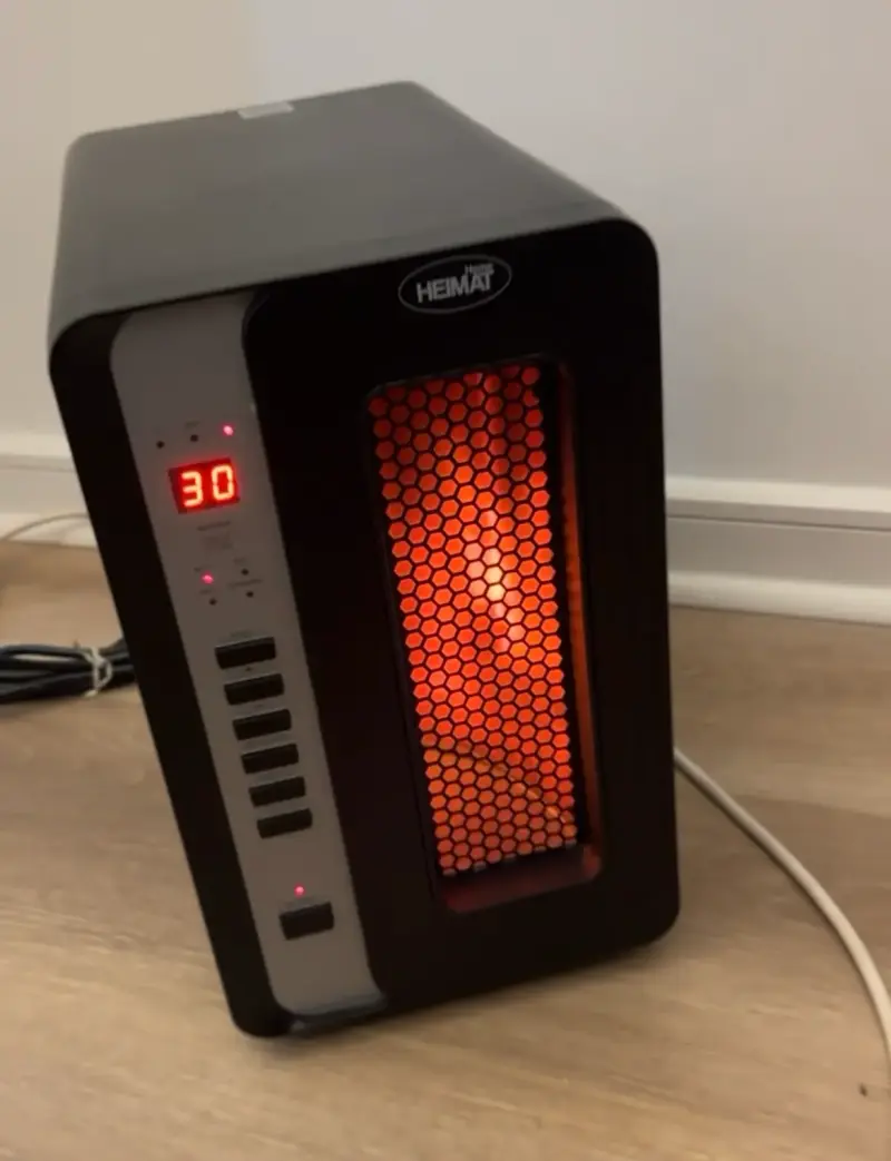Estufa Eléctrica Infrarroja con WIFI Heimat HC-90 - 2