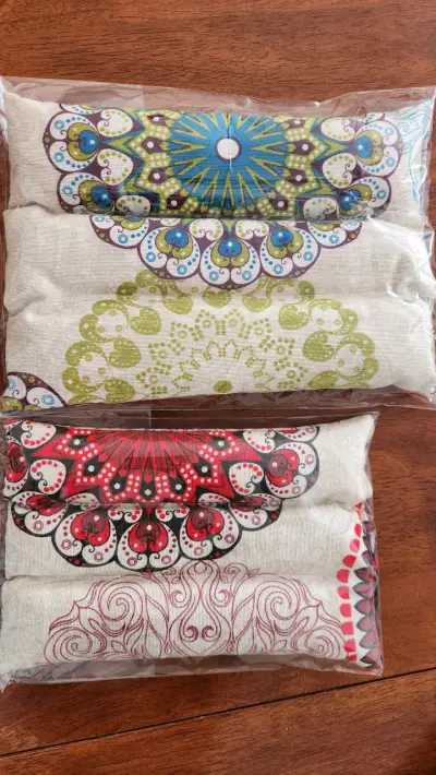 Guatero de semillas y cuarzo con diseño mandala - miniatura 1