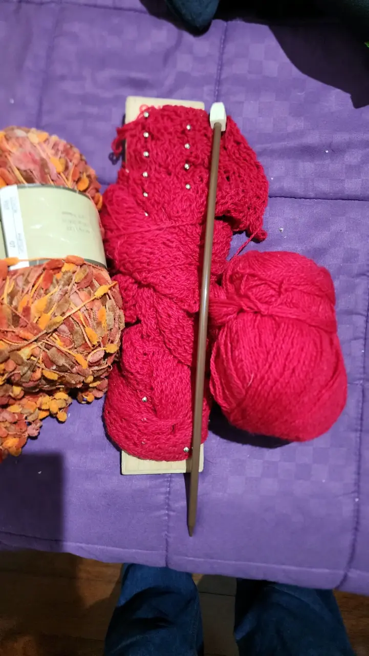 Set de lana para tejer con agujas - 1