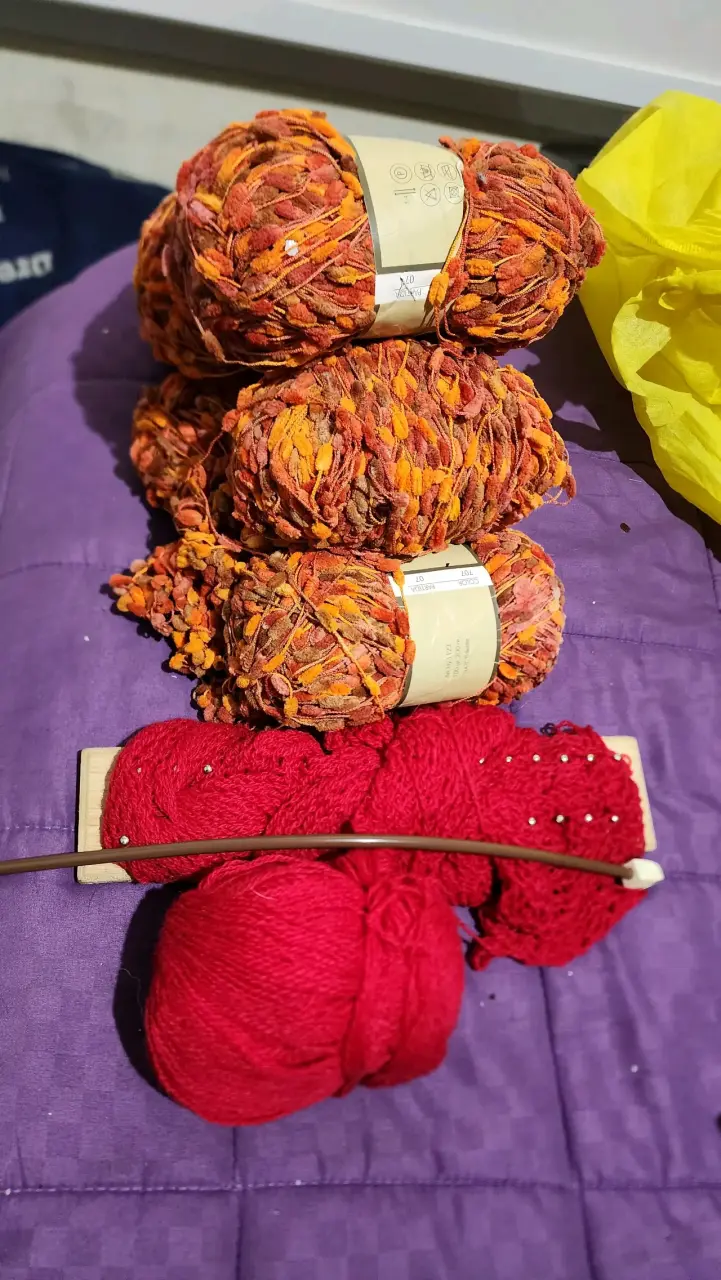 Set de lana para tejer con agujas - 2