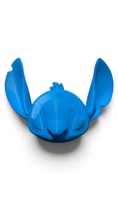 Soporte de gafas azul con diseño de personaje stit - miniatura 1