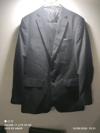 Blazer negro para hombre talla 46 - miniatura 1