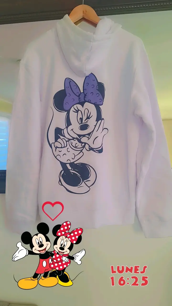 Polerón con capucha de Minnie y Mickey Mouse - 4