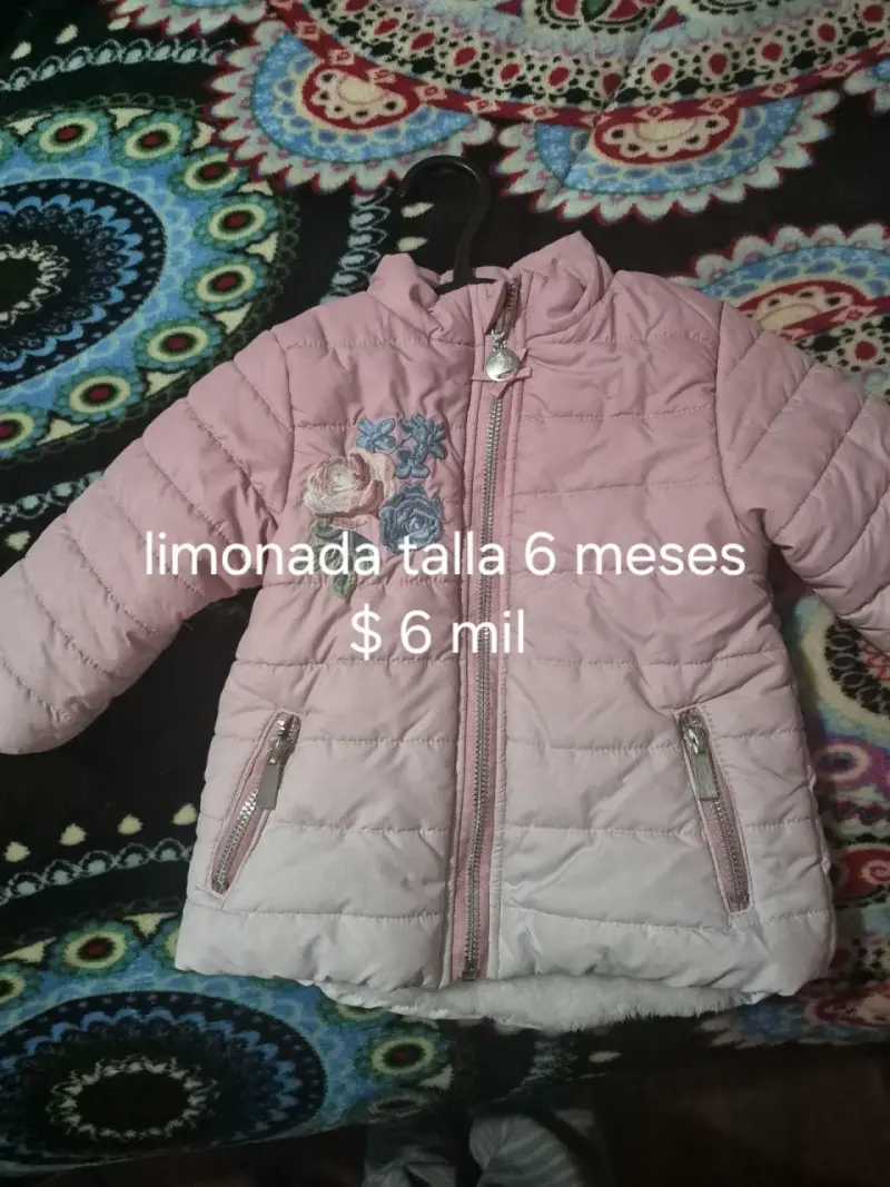 Chaqueta acolchada para bebé Limonada talla 6 meses - 1