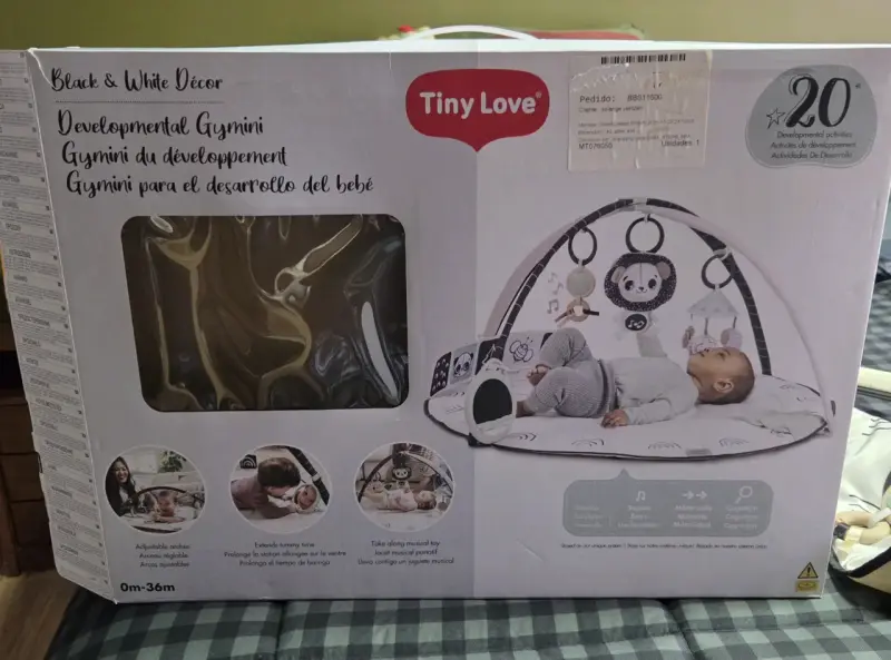 Gimnasio para Bebé Tiny Love Black & White