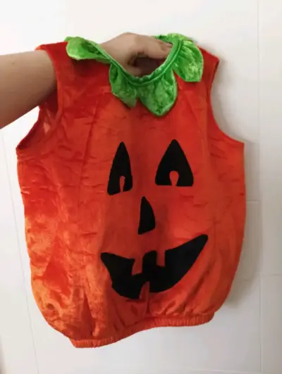 Disfraz de calabaza para niños Halloween - miniatura 2